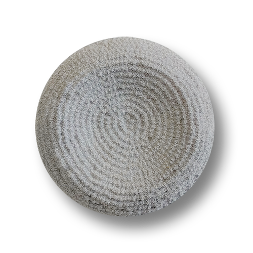 www.knopfparadies.de - 1699gr - Kunststoffknöpfe in grau bis beige, fast wie Posamenten