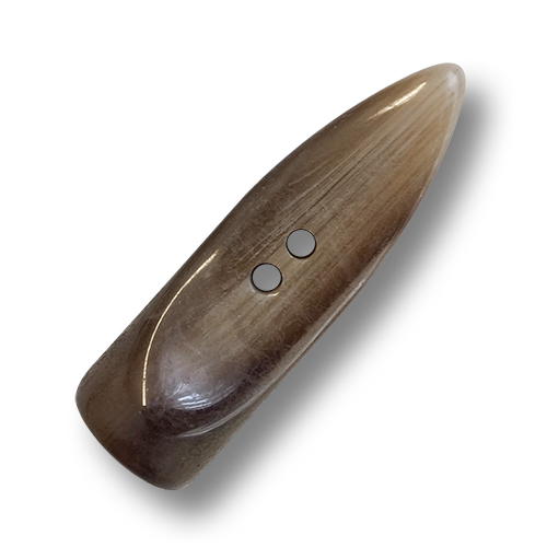 www.knopfparadies.de - 6534br - Braune Knebelknöpfe - günstigere B-WARE!