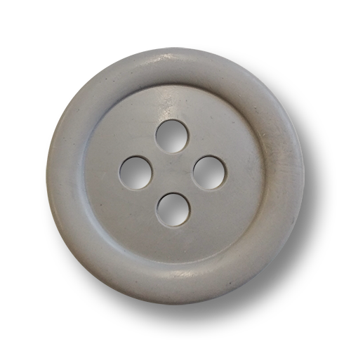 www.knopfparadies.de - 4534sc - Graue Kunststoffknöpfe - günstige B-WARE!