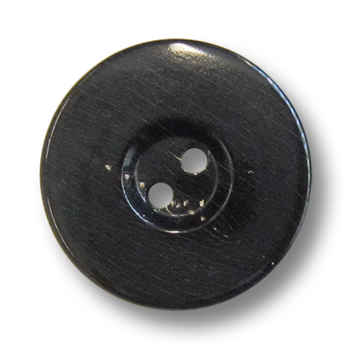 www.knopfparadies.de - 5978ee - Echte Büffelhornknöpfe in dunkelbraun, fast schwarz