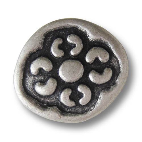 www.Knopfparadies.de - 0272as - Hübsche Metallknöpfe