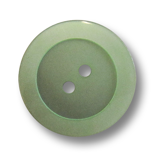 www.knopfparadies.de - 2912gn - Gedeckt grüne Kunststoffknöpfe in elegantem Design