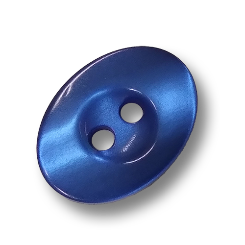 www.knopfparadies.de - k806kb - Kobaltblaue ovale Knöpfe