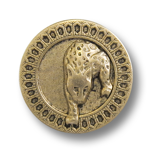 Leoparden Designerknöpfe