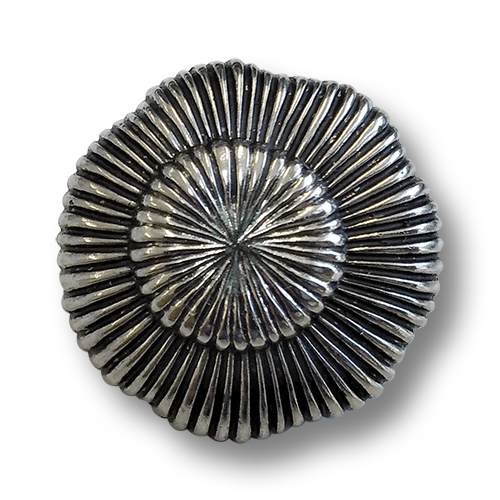 www.knopfparadies.de - 6133as - Altsilberfarbene, leichte Kunststoffknöpfe mit maritimen Motiv