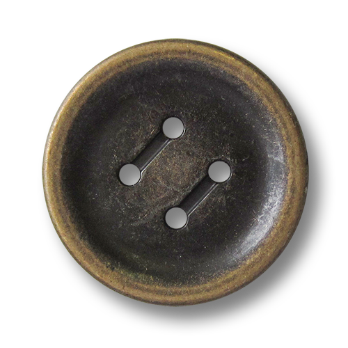 www.knopfparadies.de - 5757am - Günstige, zeitlose Metallknöpfe in altmessing