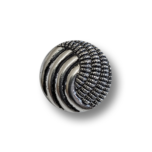 www.knopfparadies.de - 6304as - Elegante, altsilberfarbene Blusenknöpfe aus Kunststoff