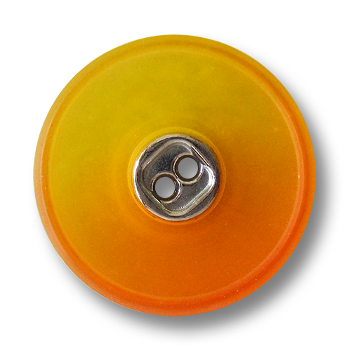 www.knopfparadies.de - 3820or - Orange-gelb schimmernde Kunststoffknöpfe