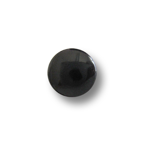 www.knopfparadies.de - 2668sc - Kleine, schlichte Blusenknöpfe in glänzend schwarz
