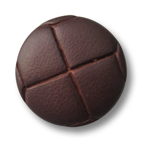 Klassische geflochtene Lederknöpfe - 5820rb - www.knopfparadies.de