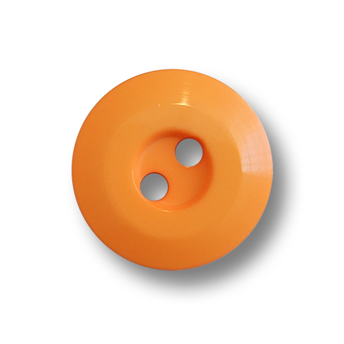 www.knopfparadies.de - 6098or - Sommerliche Kunststoffknöpfe in knalligem Orange