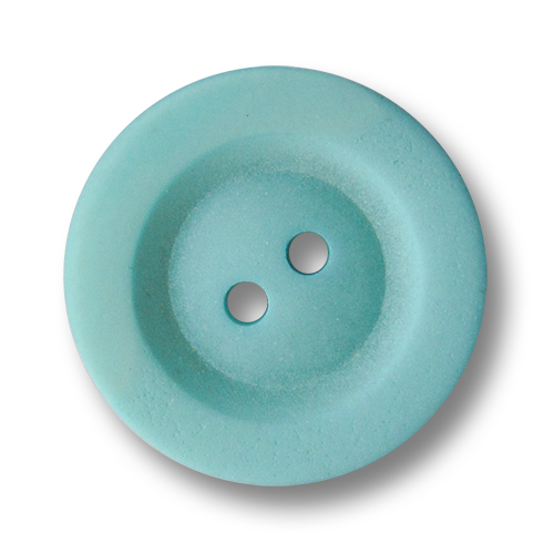 www.knopfparadies.de - 2836hb - Zweilochknöpfe aus Kunststoff in türkis