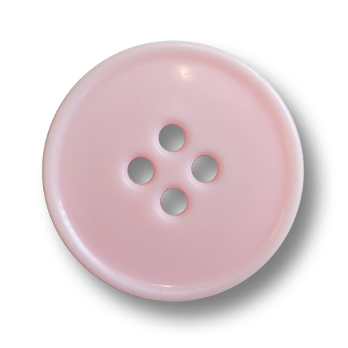 www.knopfparadies.de - 6339pi - Leichte, günstige Kunststoffknöpfe in hellem Rosa