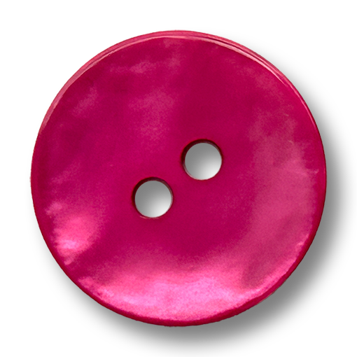 Pinkfarbene Kunststoffknöpfe in Perlmuttoptik