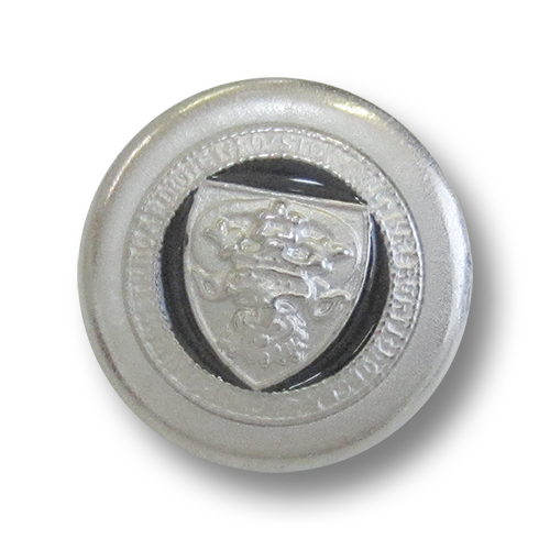 Silber-schwarzer Blazerknopf