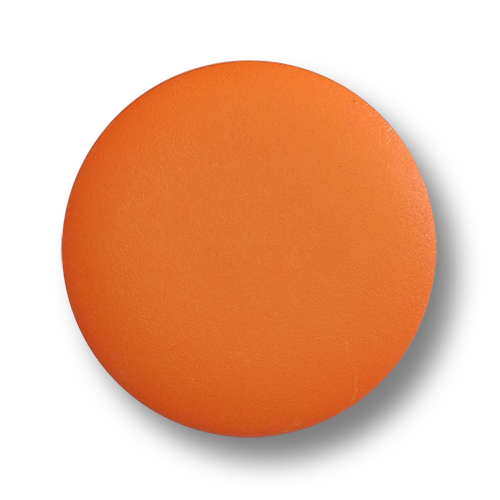 www.knopfparadies.de - 4686or - Leuchtend orange eingefärbte Mantelknöpfe mit Öse