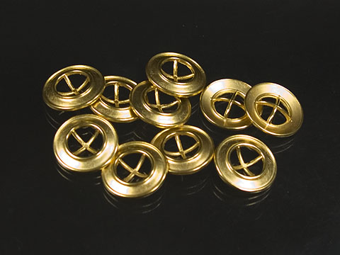 Sehr eigenwilliger Metallknopf