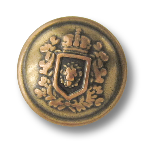 www.knopfparadies.de - 0575km - Edle Metallknöpfe / Uniformknöpfe mit Wappen in bicolor