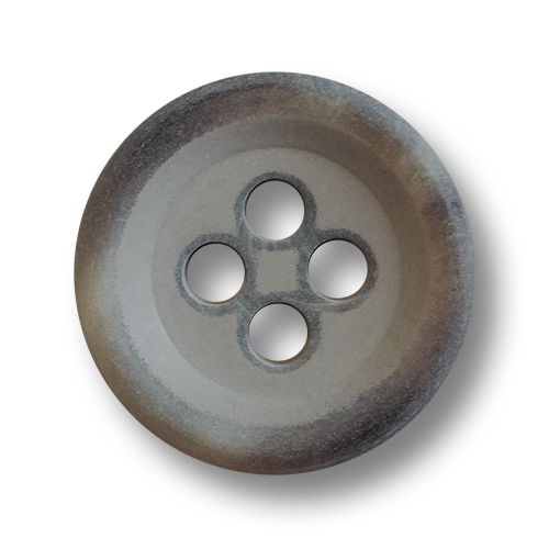 www.knopfparadies.de - 6165bg - Schlichte Mantelknöpfe aus Kunststoff