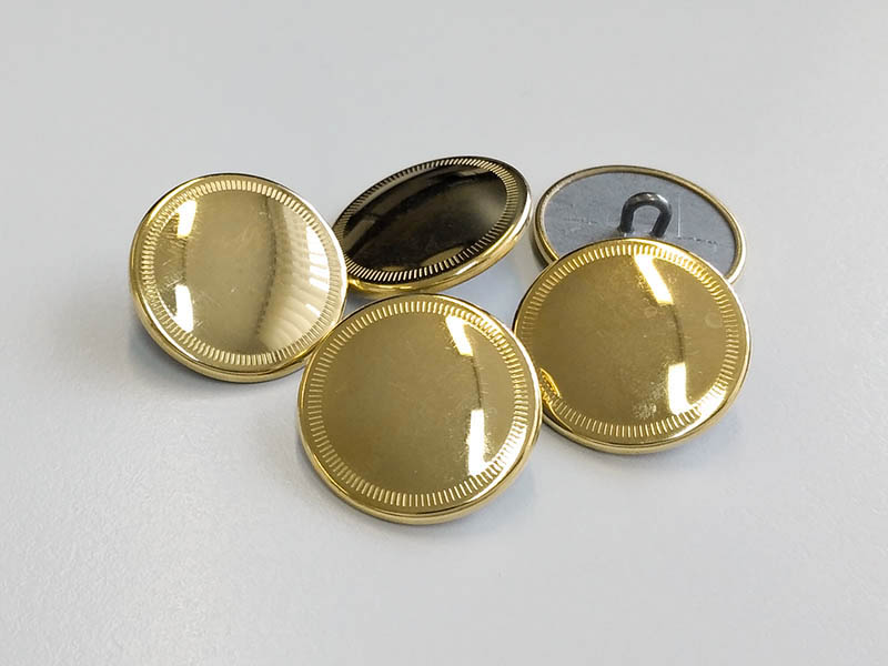 www.knopfparadies.de - 4031go - Günstigere B-WARE Metallknöpfe