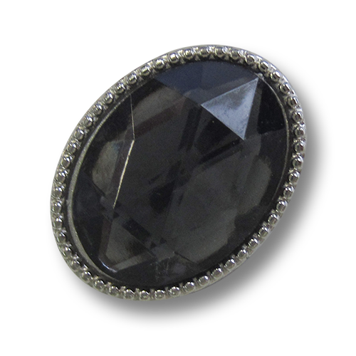 www.knopfparadies.de - 1697gs - Funkelnde Schmuckknöpfe mit Glitzerstein
