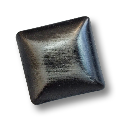 Attraktiver quadratischer Knopf alteisen