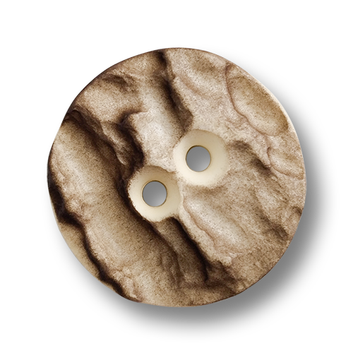 www.knopfparadies.de - 3954hb - Trachtenknöpfe aus Kunststoff in Hirschhorn-Optik