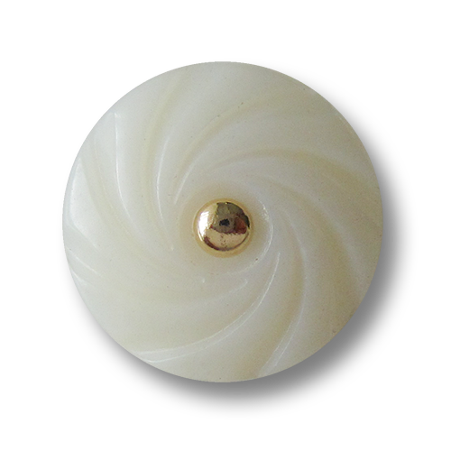 www.Knopfparadies.de - 5259wg - Kleine nostalgische Ösenknöpfe wie Blume oder Spirale
