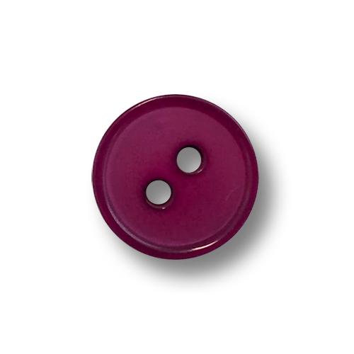www.knopfparadies.de - 2554dl - Dunkel magentafarbene Kunststoffknöpfe