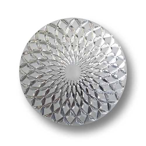 www.knopfparadies.de - 4559ts - Filigran gemusterte Kunststoffknöpfe