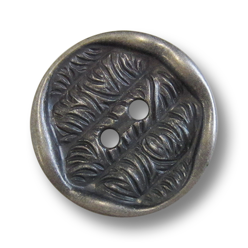 www.knopfparadies.de - 3178ei - Leichte, eisenfarbene Kunststoffknöpfe