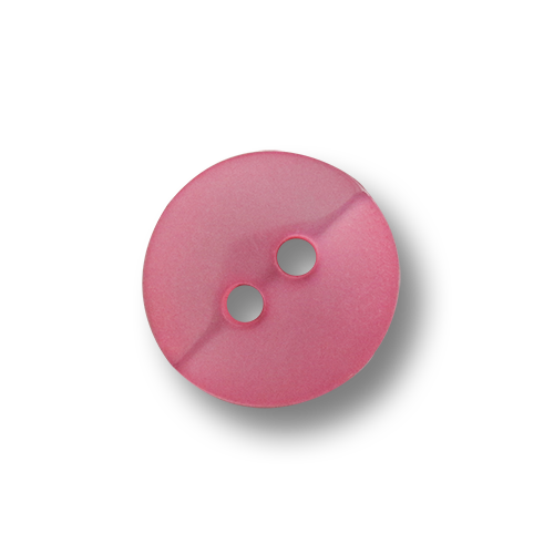 www.Knopfparadies.de - 3360pi - Rosa pink schimmernde Kunststoffknöpfe für Blusen