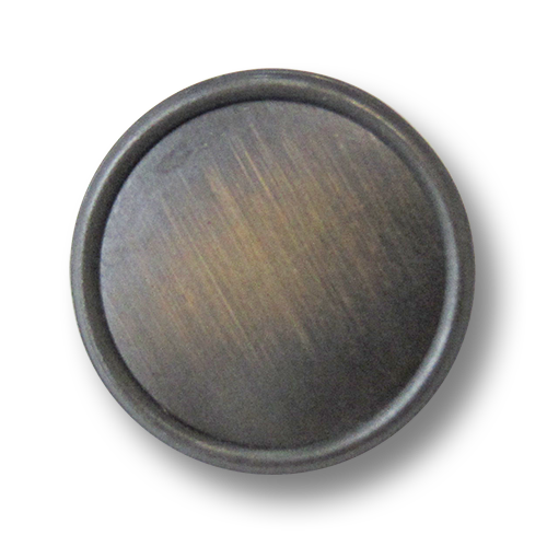 www.knopfparadies.de - 3245em - Altmessingfarbene Metallblechknöpfe