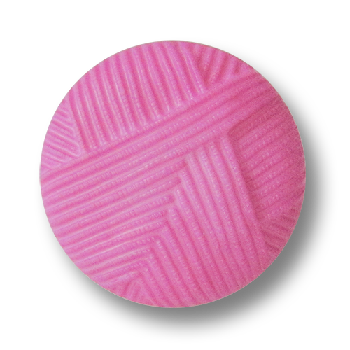 www.knopfparadies.de - 3493rs -  Pinke Kunststoffknöpfe fast wie Posamentenknöpfe