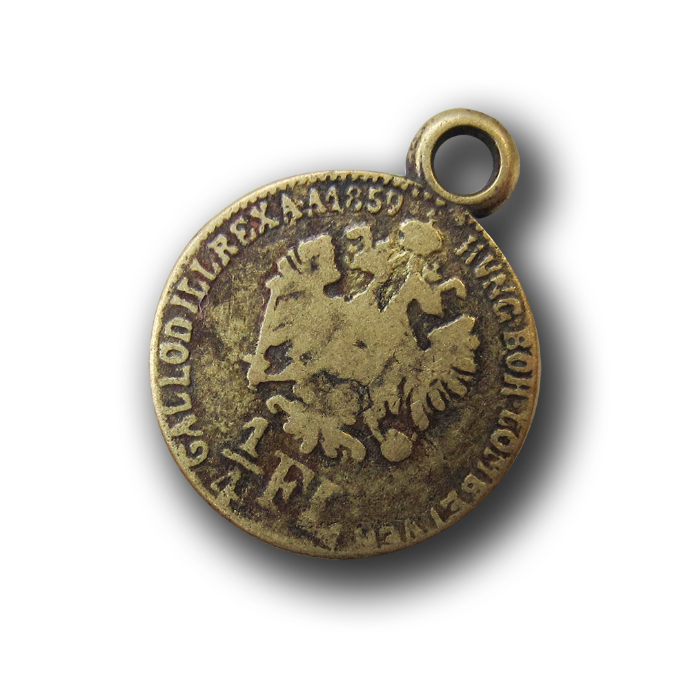 Replik alter Münzen als Anhänger für Chariwari, etc.