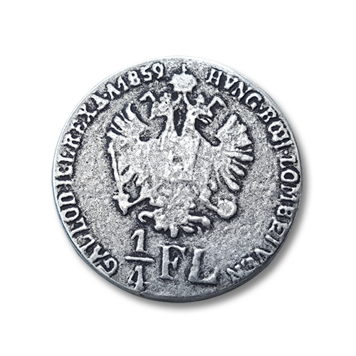 www.knopfparadies.de - 0322as - Münzknöpfe / Metallknöpfe wie Österreichische Münze