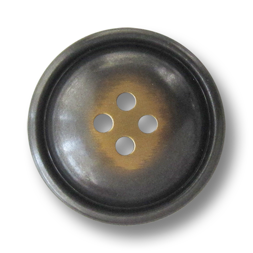 www.Knopfparadies.de - 5960me - Leichte Metallknöpfe in eisenfarbener Vintage-Optik