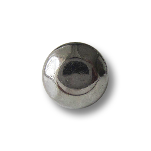 www.Knopfparadies.de - 1621ch - Sehr kleine chromfarbene Metallknöpfe wie Nieten oder Schraubenköpfe