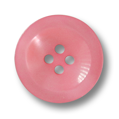 www.knopfparadies.de - 3610rs - Pinke Kunststoffknöpfe mit vier Löchern