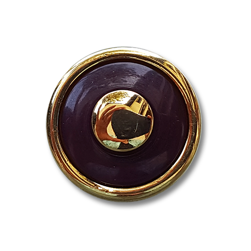 Gold-aubergine-farbene leichte Knöpfe