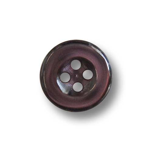 www.knopfparadies.de - 1368rs - dunkelgrau und rosa schimmernde Blusenknöpfe