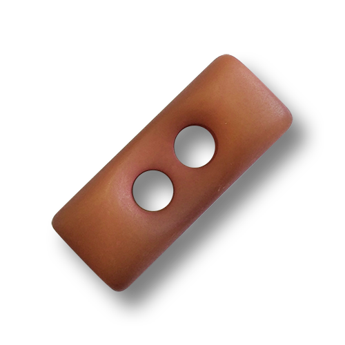 www.knopfparadies.de - 0249br - Braune Knebelknöpfe aus Kunststoff