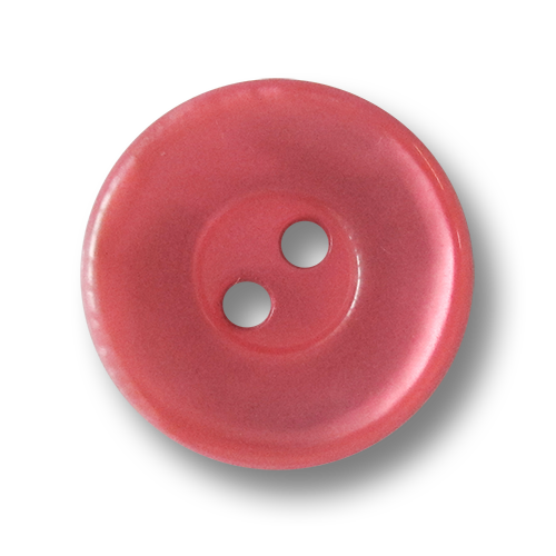 www.knopfparadies.de - 3334hi - Rosa schimmernde Kunststoffknöpfe