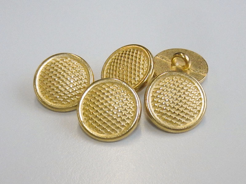 Kleiner goldfb. Metallknopf