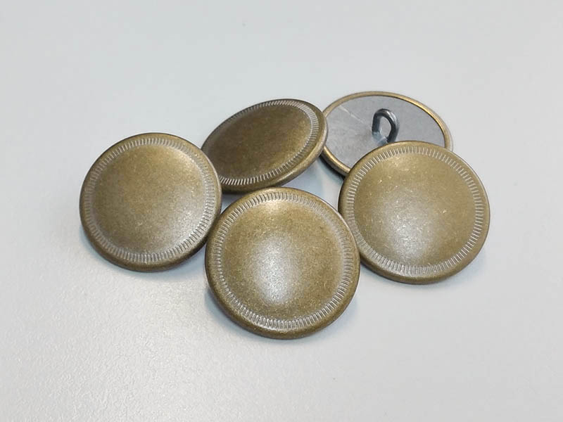 www.knopfparadies.de - 4031hm - Günstigere B-WARE Metallknöpfe