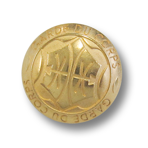www.knopfparadies.de - 2307go - Goldfarbene Uniformknöpfe