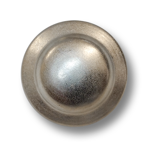 www.knopfparadies.de - 4083si - Matt silberfarbene Metallknöpfe