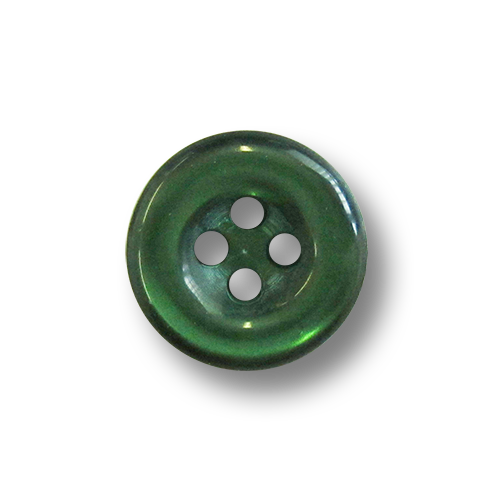www.knopfparadies.de - 1368gr - Dunkelgrüne Blusenknöpfe aus Kunststoff
