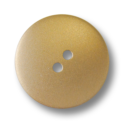 www.Knopfparadies.de - 4011go - Schöne leichte goldene Kunststoffknöpfe in Metalloptik