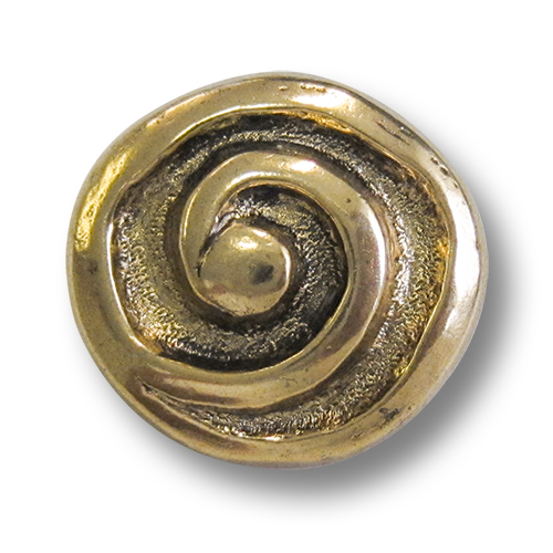 Metallknöpfe mit Spirale